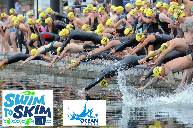 Clean Ocean Access "Swim to Skim" Event